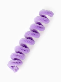 Синельная проволока, набор 100 шт, размер 1 шт 30х0,8 см, цвет сиреневый