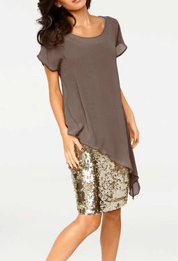 Платье, бежевое - Patrizia dini фото 5