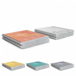 Цена за 4 шт. Тетрадь общая на спирали ErichKrause Spiralblock, А5+, 80 листов, клетка, перфорация, микроперфорация_MIX-PACK  фото 8