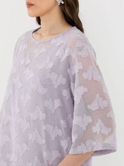 Комплект из топа и блузки Новый год