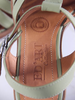 Босоножки 5035.23663bе.Олива+коричневый