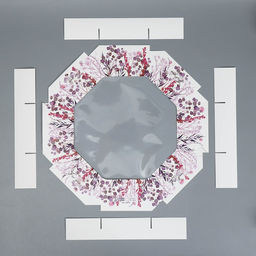 Цена за 5 шт. Коробка кондитерская, упаковка, For you, 27?27?5 см