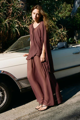 FLOWING MAXI DRESS - Zara фото 3