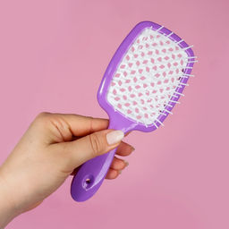 Цена за 2 шт. Расчёска массажная, широкая, продуваемая, 8.3×20(±1) см, МИКС