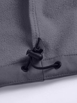 Парка спортивная женская с капюшоном softshell темно-серого цвета 9568TC - Mtforce фото 32