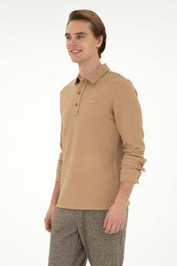 Мужская толстовка песочного цвета Неожиданная скидка в корзине