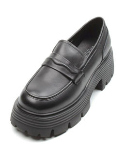 03-5930 BLACK Лоферы женские (натуральная кожа)