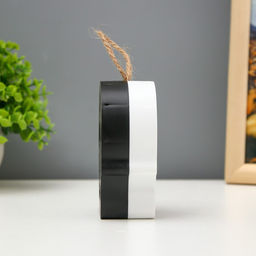 Цена за 12 шт. Фигурка световая RISALUX «Череп», LED-ночник, 1 Вт, RGB, от батареек LR1130, бело-чёрный, 9.5×4×5 см