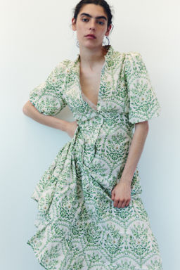 Vestido largo de algod?n - H&m фото 10