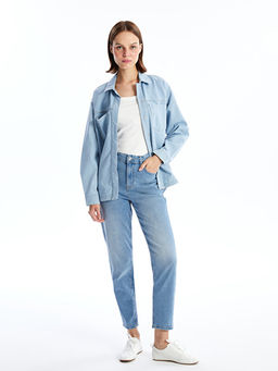 Mom Fit Kad?n Jean Pantolon