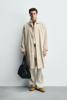 GABARDINA REGULAR FIT / Beige