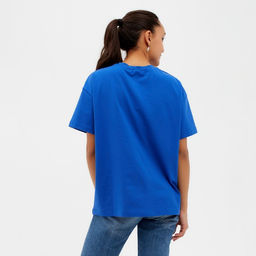 Футболка женская MINAKU OVERSIZE FIT, цвет электрик, размер 42