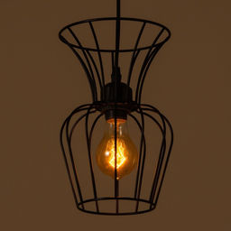 Светильник BayerLux «Фрейя» Е27 40 Вт черный 16×16×23-123 см