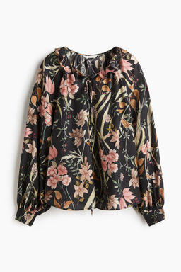 Blusa con cuello de volante - H&m фото 3