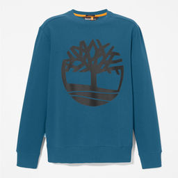 Толстовка Timberland Sweatshirt Kenneber Tree Logo Crew Neck Regular черная  фото 6
