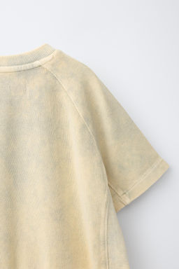 CAMISETA GARMENT DYE / Crudo