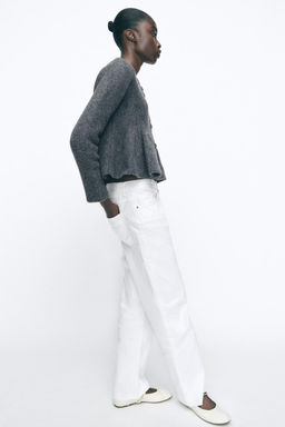 KNIT PEPLUM CARDIGAN - Zara фото 3