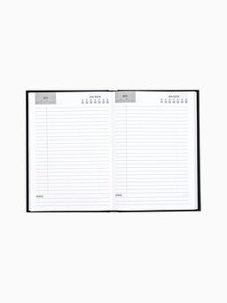 Ежедневник А5, 160 листов, в твердой обложке «Черный»