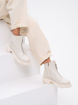 Ботинки 330.М.21074be. бежевый/Мех