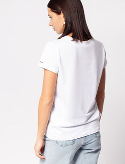 D49.980 Футболка женская белый