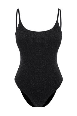 TRENDYOLMILLA Siyah Simli Regular Mayo TBESS24MA00112 фото 6