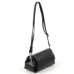 Женская кожаная сумка бочонок через плечо 0025-1 - Cidirro фото 3