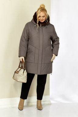 Куртка SHETTI 2208 серо-лиловый