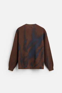 SPRAY PRINT SWEATER - Zara фото 8