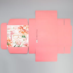 Коробка подарочная складная, упаковка, «8 марта», 26×26×8 см