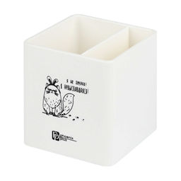 Подставка для канцелярских принадлежностей Феникс+, арт.73294/ 12 КОШКА В ОБОДКЕ (8,3х8,3х8 см, АБС-