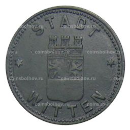 Монета 10 пфеннигов 1917 года Германия  Нотгельд Виттен