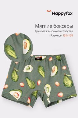 Трусы для мальчика Happy Fox