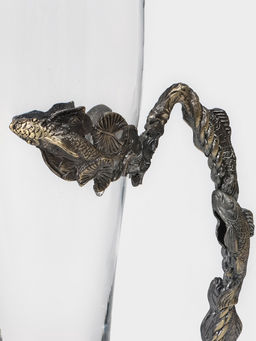 Пивной бокал 500 мл Рыбы, подарочный, стекло, металл - Simaland фото 2