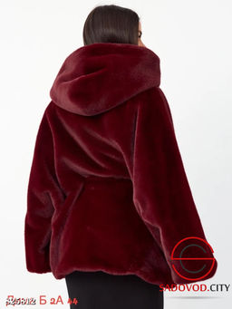 Шуба женская из искусственного меха