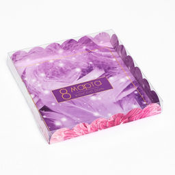 Цена за 5 шт. Коробка для печенья, «С 8 Марта» 21×21×3