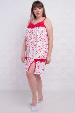 Арт. 5067 Ночная сорочка без рукав 50-52 Цвет:ассорти - Калинка фото 5