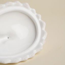 Конфетница SL Home «Пасхальные кролики», 470 мл, 15.5×12×16 см, доломит, белая