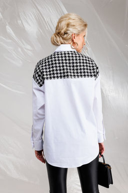 Рубашка KOKOdea 4.29-Р принт шанель  фото 3