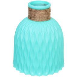 Цена за 2 шт. Ваза из пластика "Розали" 12*15см цвет мятный