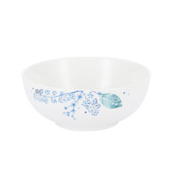 42242 GIPFEL Набор столовый BLUE LAGOON 12 предметов на 4 персоны: тарелка обеденная 27см, 4шт, тарелка закусочная 20,5см, 4шт., пиала 16см, 4шт. Материал: фарфор.  фото 6