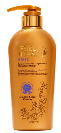 DEOPROCE WHEE HYANG RINSE Кондиционер для волос с экстрактом женьшеня