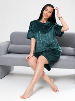 IV-CAPRIZ Чиэра-Жаккард - костюм из велюра с лайкрой  фото 3