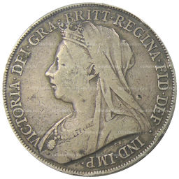 Монета 1 крона 1898 года Великобритания