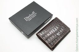 Кожаная мужская визитница Dierhoff Д 7188-481  фото 4