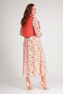 Костюм Liona Style 813 терракотовый  фото 3