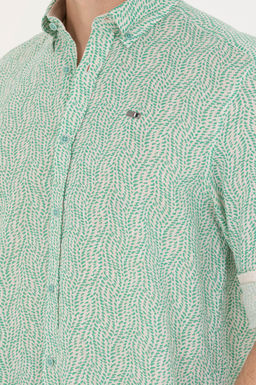 U. S. Polo Assn Мужская мятная рубашка с длинным рукавом - U.s. polo assn фото 21