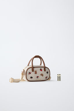 BANDOLERA BORDADOS / Marr?n