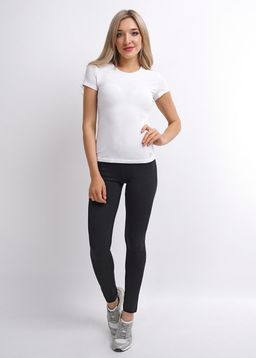 CLE LL002/1у Лосины жен. длинные (ЧБ база) меланж серый - Clever wear фото 2