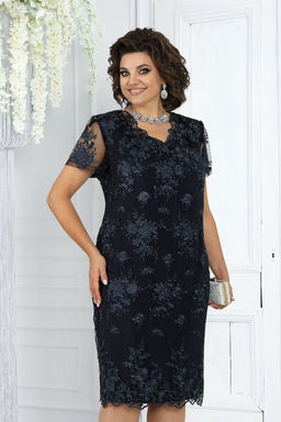 Платье Ninele 7431-Р темно-синий - Mira fashion фото 1423