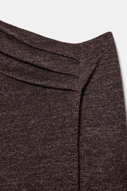 ASYMMETRIC PIQU_ TOP - Zara фото 18